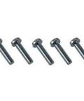 2.5 x 10mm Phillips Machine Screws Pack of 10 for Small RC Aircraft and Model Builds, precision hardware for secure joints.