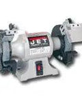 Heavy Duty 6 Inch Bench Grinder With 1/2 Horsepower Motor And 3450 Rpm for tough sheet metal and wood projects, features rubber boots.