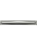 Aventura Satin Nickel Cabinet Pull 128mm Handle With Contemporary Sleek Design And Premium Metal Construction shown from front view