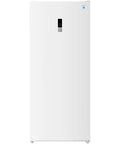 21 Cu Ft Frost Free Convertible Upright Freezer With Turbo Freeze And MaxxSpace Insulation Garage Ready Energy Star White freestanding design