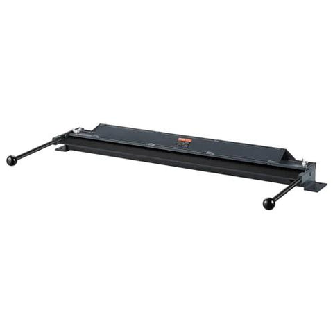 Side view of VEVOR 36-inch box-and-pan brake with dual end handles.