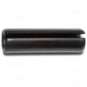 7/16 Inch Tension Pins, 1-1/2 Inch Length, Plain Steel, Pack of 5, Durable Fasteners, side view of plain steel pin