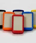 Knockout Pack Of Three Black Abs Project Boxes For Diy Electronics And Circuit Prototyping Featuring Smooth Flush Tops No Sweat Snap Battery Doors And Compact Hand Held Fit For Stress Free Builds And Sweet Setups in various colors.