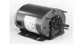 Heavy Duty Belt Drive Motor One Third Horsepower 1725 Rpm Fits 56Z Frame Open Drip Proof Housing Single Speed Plug And Play Shop Beast For Presses Blowers And Fabrication Work side view on a white background.