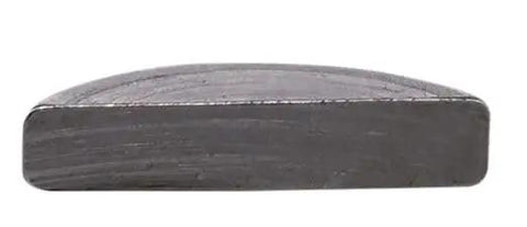 Woodruff Key Flywheel 92038-001 Go-To Replacement For Bayou Lakota ATV And Ninja Street Machines 300 500 Series OEM 2038-001 Key Fits KLF185 220 250 300 Models, close-up view showing metallic material and curved shape