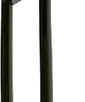 Black Genuine OEM Refrigerator Door Handle WR12X32350 Replacement Fits GE Hotpoint Kenmore Sears RCA; pair displayed upright.