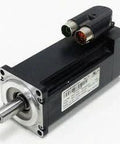 Beefy High Torque Industrial Servo Motor With 1.350 Nm Torque 3000 RPM 4 Pole 80V DC Angled Connector Self Cooling IP54 Synchronous Motor With Holding Brake