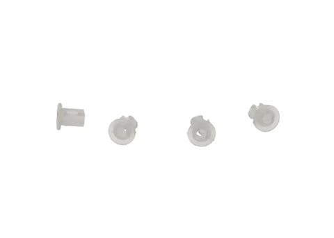 Engine Linkage Retaining Bushing For 25 158 08 S 4 Pack Transparent Throttle Linkage Bushing Durable Replacement Part For Precise Control And Smooth Operation, 4-pack transparent plastic bushings