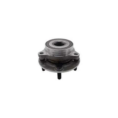 Front Wheel Bearing And Hub Assembly For Hyundai Kona Featuring Rock Solid OE Design And Smooth Rolling Axle Joint Built Tough For Daily Grind Zero Vibe Guarantee Plus Top Tier Hardware, close-up view of bearing hub with sealed bearing.