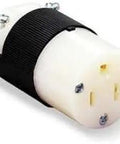 InsulGrip HBL5269C 2 Pole 3 Wire Electrical Connectors Pack Of 10 New In Box 15A 125V NEMA 5 15R UL Listed CSA Certified