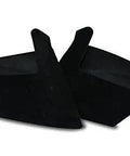Set Of 2 Center Console Side Storage Boxes For Porsche Cayenne 2011 2018, slim car organizer trays, suede-covered, no tool installation.