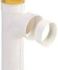Effluent Filter EF-4 Combo For Septic Systems With 1/16 Inch Filtration, Extends System Life Up To 800 GPD, Includes Filter And T-Baffle