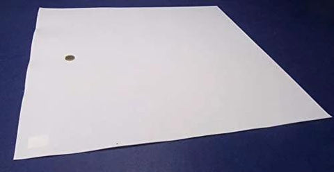 Virgin PTFE Sheet One Thirty Second Inch Thick Twenty Four By Twenty Four Inch Rolled For Convenience Heavy Duty Nonstick Material
