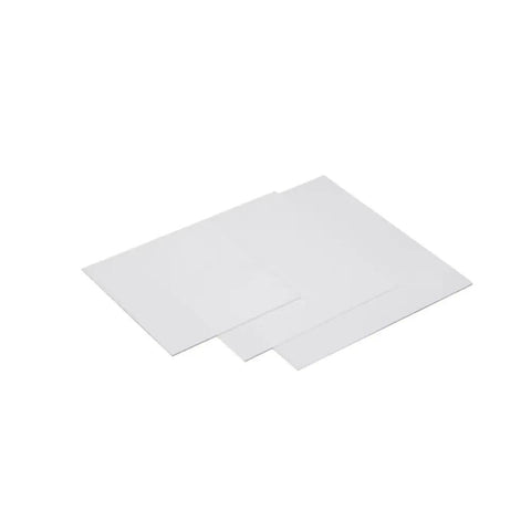 Boron Nitride Ceramic Plate 100x100mm for Electronics, heat sink ready, showing 1 piece with 50mm edge, durable and temp resistant