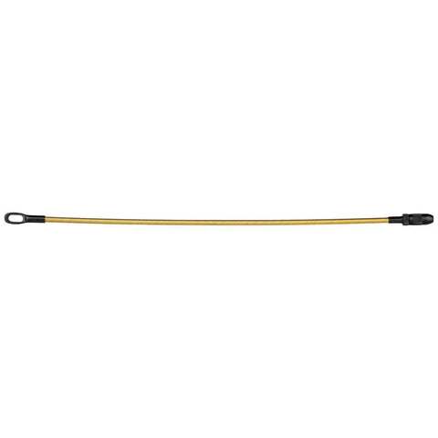 Top Shelf 13 Inch Flexible Fish Tape Leader For 1/8 Inch Steel Tapes with black end, designed for easy wire pulling.