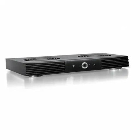 Quiet Cooling Fan System For Routers Modems And Consoles Featuring Silent Top Exhaust Build, 11.6x6.3x1.5in, black, dual fan setup.