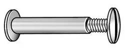 Top Tier Brass Binding Posts With 8 32 Threads, Three Quarter Inch Barrel Shaft, Slotted Truss Head Caps, Built Different Hardware Fasteners For Everyday DIY Builds shown with slotted truss head.