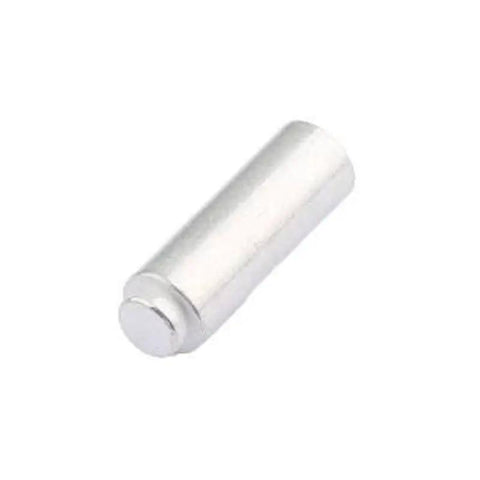 Close-up of 10 Pcs SMD Round Nut Connectors M2.5x15 PCB Mount Brass Surface Mount with matte tin finish.