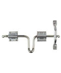 Sliding Bolt Door And Gate Latch Zinc Plated For Right Or Left Hand Swing Gates With Rounded Edges To Protect Livestock Sturdy Design