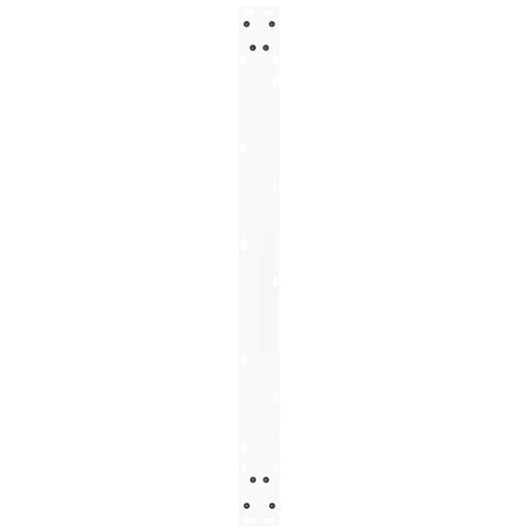 Set Of 3 Adjustable Dining Table Legs In Powder Coated Steel, single leg view, height adjustable from 72 to 73.3 cm, heavy duty