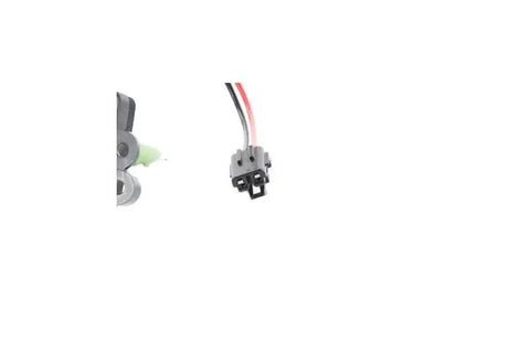 Close-up of electrical connector on GM Genuine Parts Blower Motor Resistor for heating and air conditioning restore blower speed control.