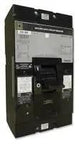 Straight Up Industrial Grade 250 Amp 3 Pole Circuit Breaker 600 Volt Thermal Magnetic Molded Case For Commercial Electrical Panels, side view showing buttons.
