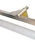 Heavy Duty 24 Inch Spiked Roller Cover For Epoxy Floors With Threaded Handle Adapter, showcasing durable studs and roller design.