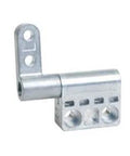 Side view of Constant Torque Embedded Hinges ST 10A 80SA 33 with smooth opening for concealed mount cabinets, metal construction.