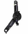 Left Driver Side Hood Hinge Spring For GM Vehicles Replaces 15035591 15705115, black metal coil spring for hood alignment.
