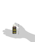 Tracer Products TP-3090-0601 gas engine oil dye bottle held in an open hand; amber bottle with white cap, 3.1 in tall.