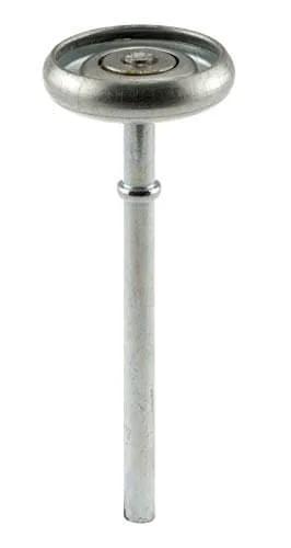 Chrome Garage Door Roller With 7/16 Inch Wide Wheel And 1-7/8 Inch Diameter, Steel Track Roller Replacement for residential use