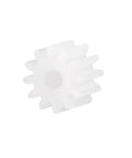 Plastic 12 Tooth Worm Gear Set Model 122A Reduction Gear Pack, white 12-tooth gear for RC cars and robots