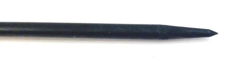 Straight Up Heavy Duty Metal Scriber Constructed From Tempered Alloy Steel For Precise Layout Work In Tricky Spots With A Knurled Handle For Sure Grip On Any Job Site close-up view of the pointed tip