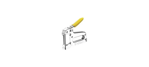 Heavy Duty Staple Gun With Rear Load Magazine For Voice And Data Cables And Wiring, Fits Wires Up To Five Sixteenths Inch Diameter