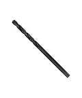 Hanson 66712 6 Inch High Speed Steel Fractional Straight Shank Drill Bit With Aircraft Extension shown on white background