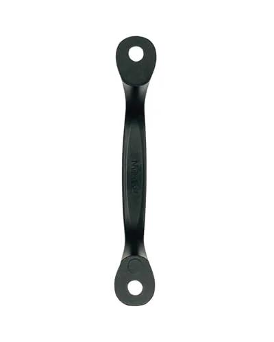Oil Rubbed Black Utility Tray Pulls 10 Pack With Screws Durable Die Cast Hardware Front View