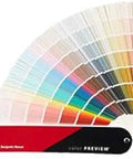 Color Preview Fan Deck For Paint Swatches And Color Inspo, Easy Browse Tool featured in a wide array of color samples on display.