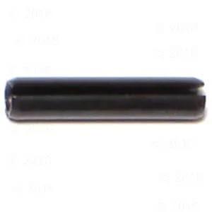 Front view of 1/8 x 5/8 inch steel tension pin, heavy-duty plain finish, part of 20 pack quick release fasteners for various projects.