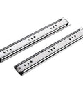 Heavy Duty Drawer Slides One Pair of 22 Inch Ball Bearing 250 LB Capacity,Industrial Full Extension Cabinet Drawer Slides side view