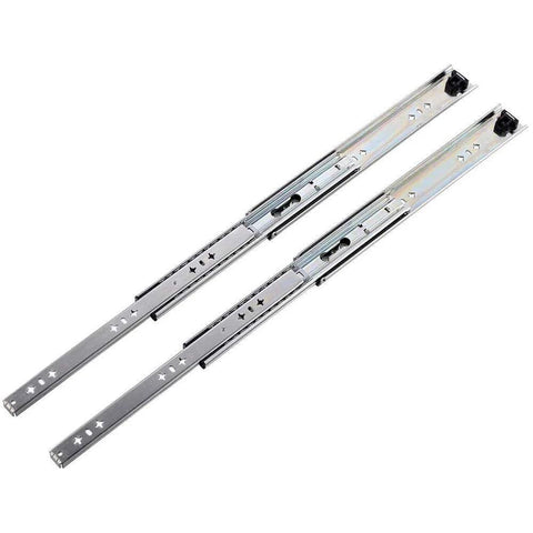 Heavy Duty Drawer Slides One Pair of 22 Inch Ball Bearing 250 LB Capacity,Industrial Full Extension Cabinet Drawer Slides,Slide Rails