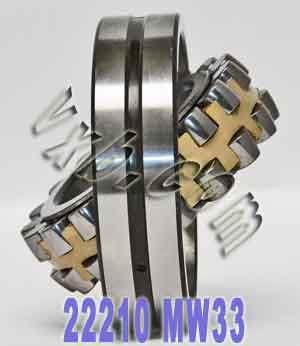 22210 MW33 Spherical Roller Bearing 50x90x23 Spherical Bearings - VXB Ball Bearings
