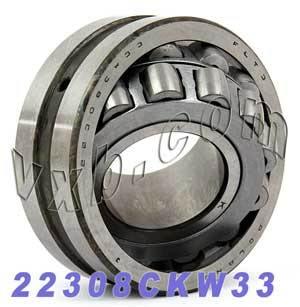 22308CKW33 Roller Bearing Tapered Bore 40x90x33 Spherical Bearings - VXB Ball Bearings