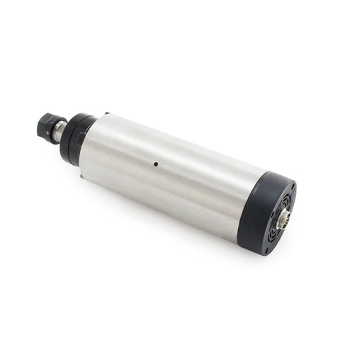 CNC Spindle Kit 2.2KW ER20 220V DC 24000 RPM With 4 Bearing High Speed Main Bearings And 2HP Inverter VFD, front view