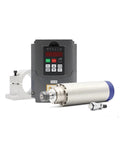 Beefed-Up 2.2kW Air Cooled CNC Spindle 24,000 RPM 80mm Shaft With Ceramic Ball Bearings And Frequency Drive 380V for metalworking