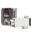 2.2kW 220V ER25 CNC Spindle Motor, Air Cooled, with VFD Inverter and Ceramic Ball Bearings for Precision Milling