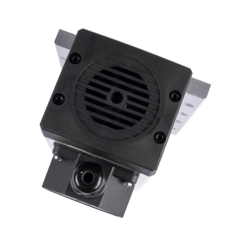 Top view of 2 Point 2KW Air Cooled Square CNC Spindle Motor 220V 24000RPM ER20 Beefed Up Pro Grade Collet High Speed Milling Spindle