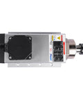2 Point 2KW Air Cooled Square CNC Spindle Motor 220V 24000RPM ER20 Beefed Up Pro Grade Collet High Speed Milling Spindle