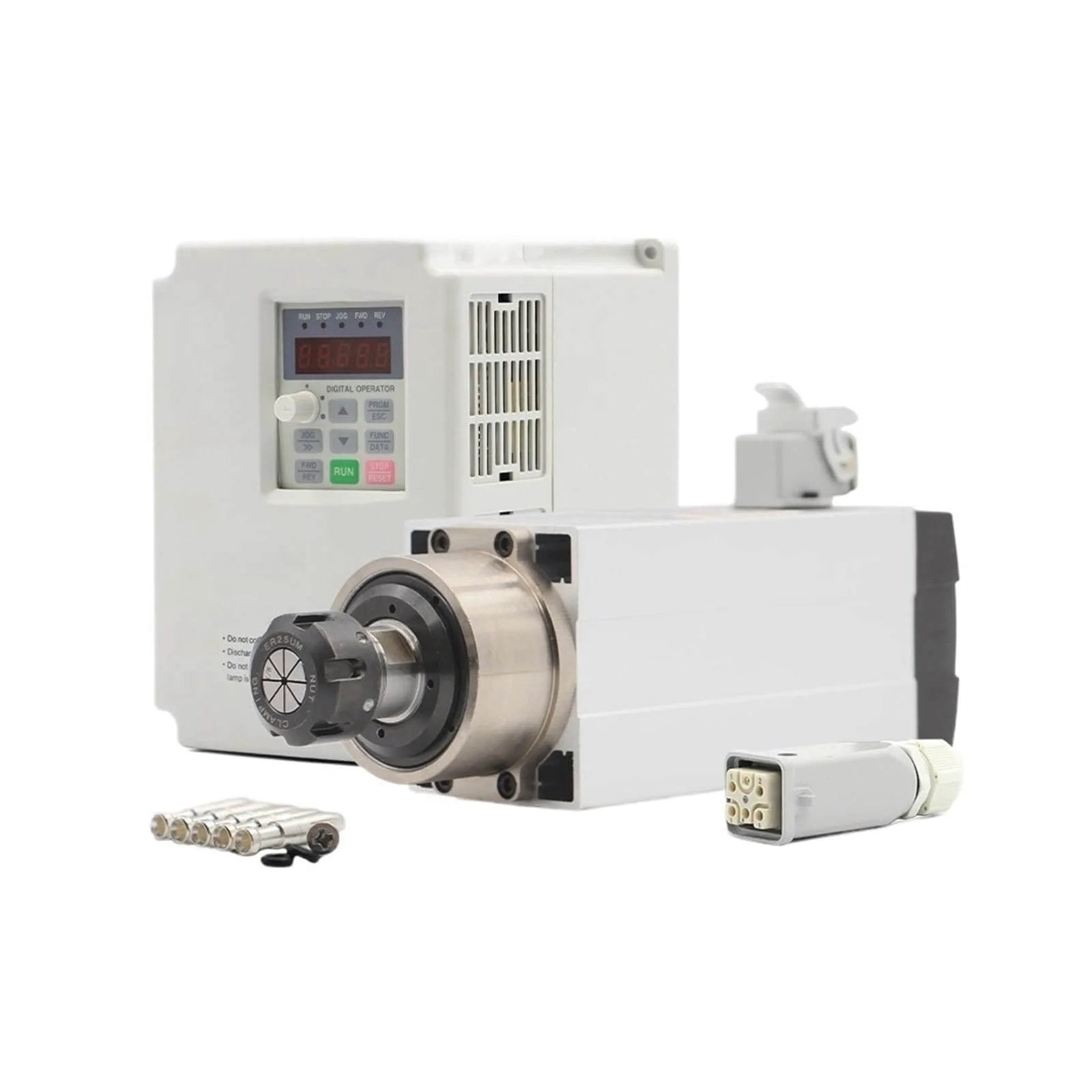 2.2kW CNC Spindle with Ceramic Bearings, VFD Incl.