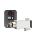 Air Cooled 2.2kW ER25 Spindle With Ceramic Ball Bearings, 4 Bearing Main Assembly, 220V and 380V Dual Voltage CNC Kit
