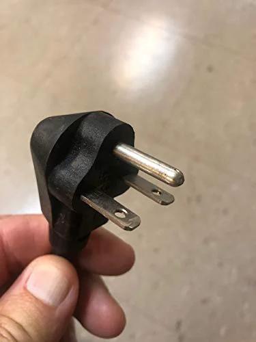 Close-up of a power plug for Chemtech 100 Metering Pump, 230V Diaphragm Metering Pump With Adjustable Feed Rate; durable construction